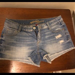 Arizona light washed jean shorts